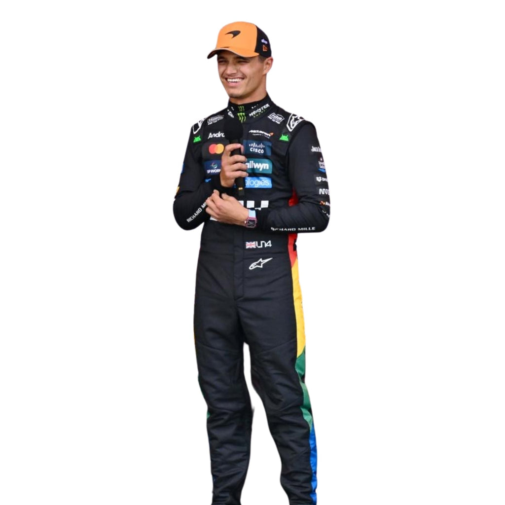 2025 F1 Racing Costume Worn by Lando Norris & Oscar Piastri - Silverstone British GP Endless Racewear