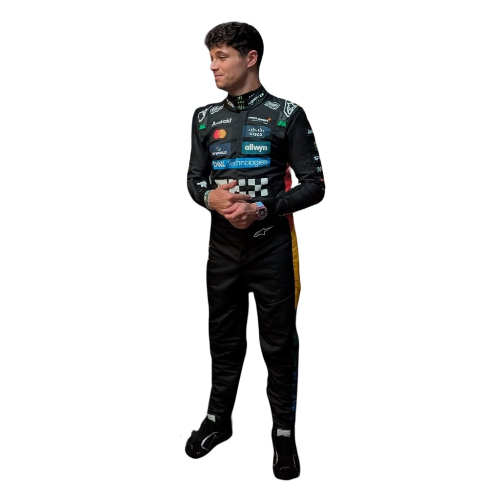 2025 F1 Racing Costume Worn by Lando Norris & Oscar Piastri - Silverstone British GP Endless Racewear