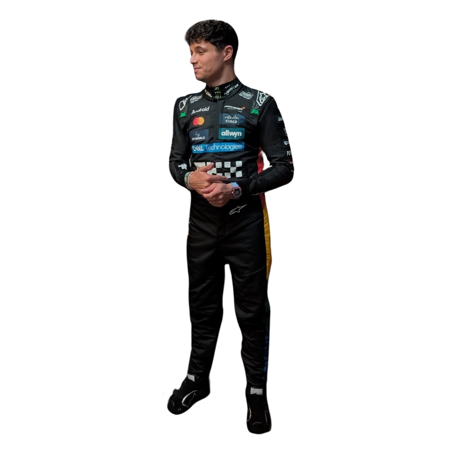 2025 F1 Racing Costume Worn by Lando Norris & Oscar Piastri - Silverstone British GP Endless Racewear