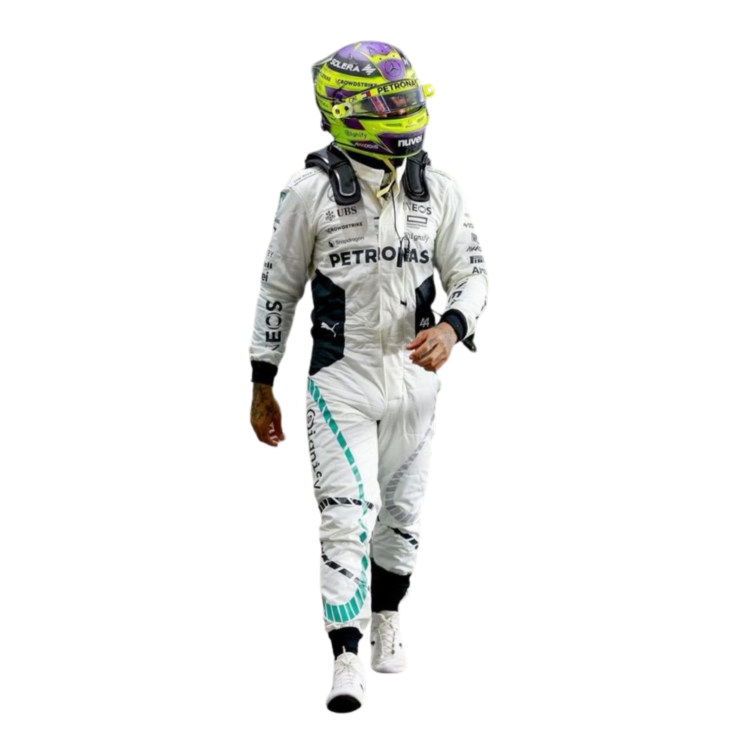 Lewis Hamilton 2024 Qatar GP F1 Racing Suit Endless Racewear