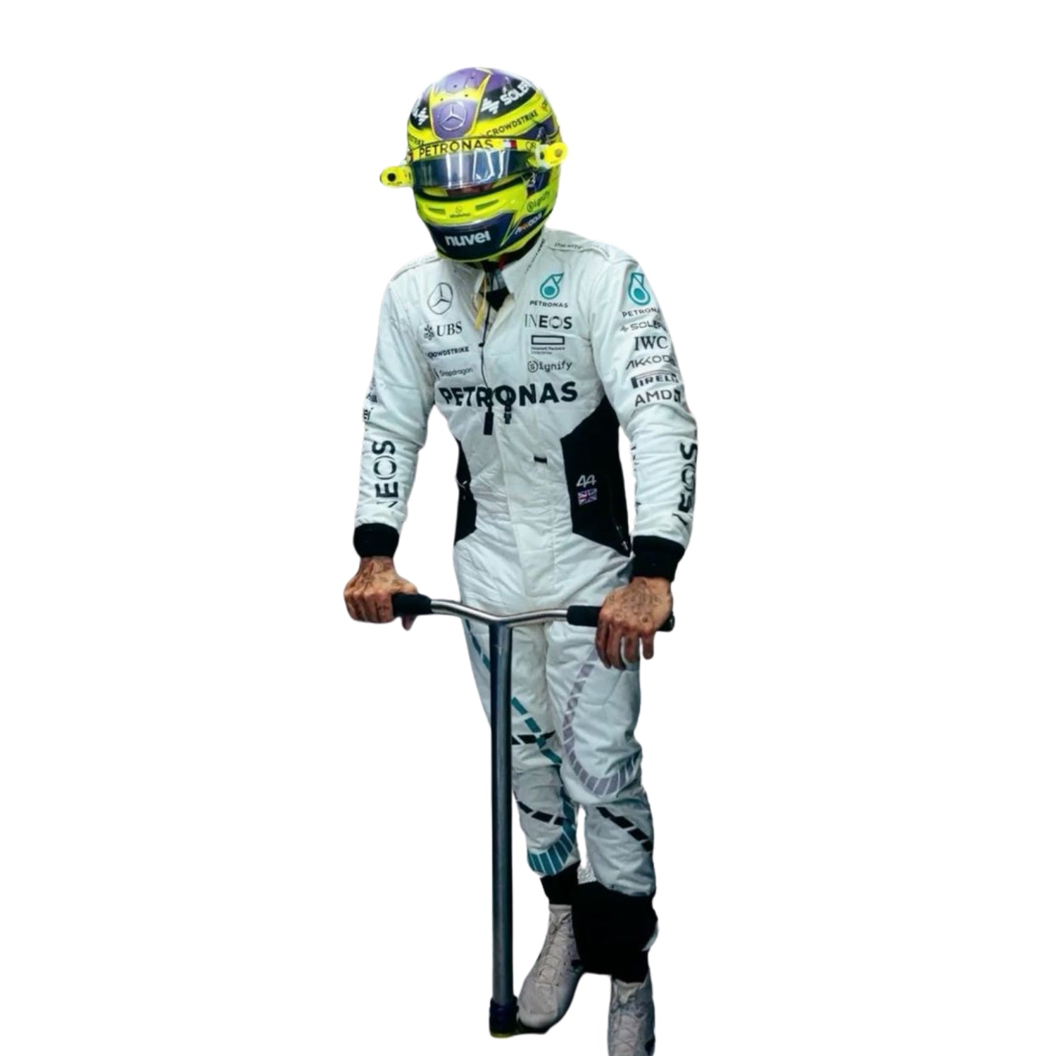 Lewis Hamilton 2024 Qatar GP F1 Racing Suit Endless Racewear