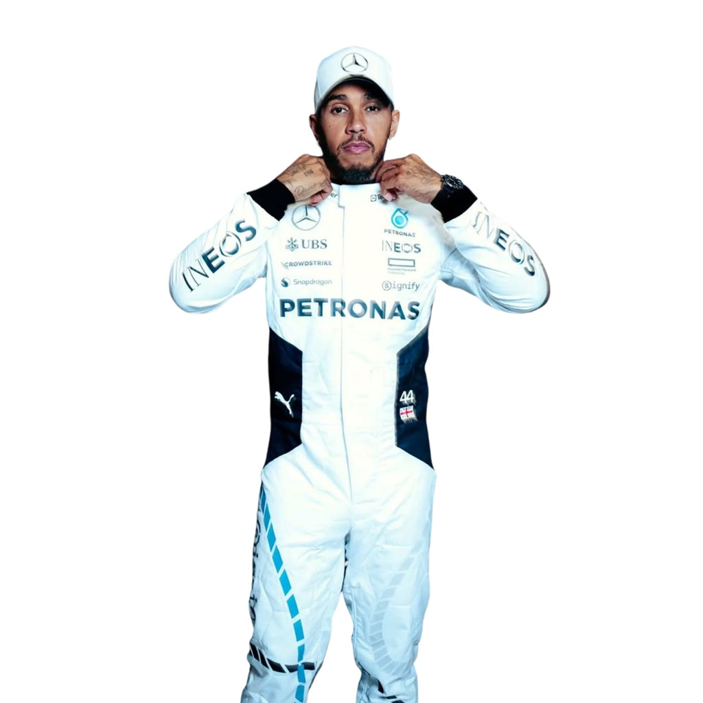 Lewis Hamilton 2024 Qatar GP F1 Racing Suit Endless Racewear