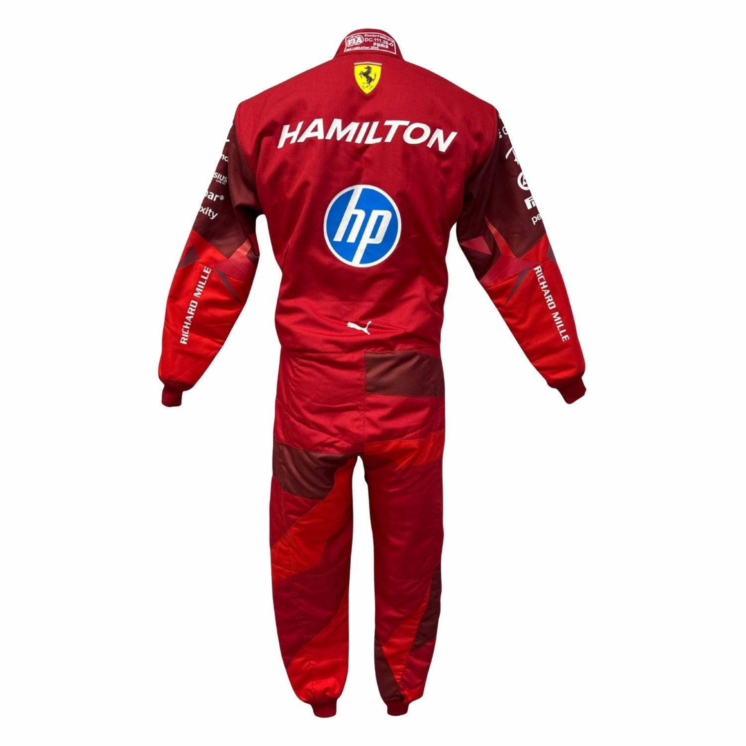 2025 F1 Racing Costume Worn by Charles Leclerc & Lewis Hamilton - Las Vegas GP Endless Racewear