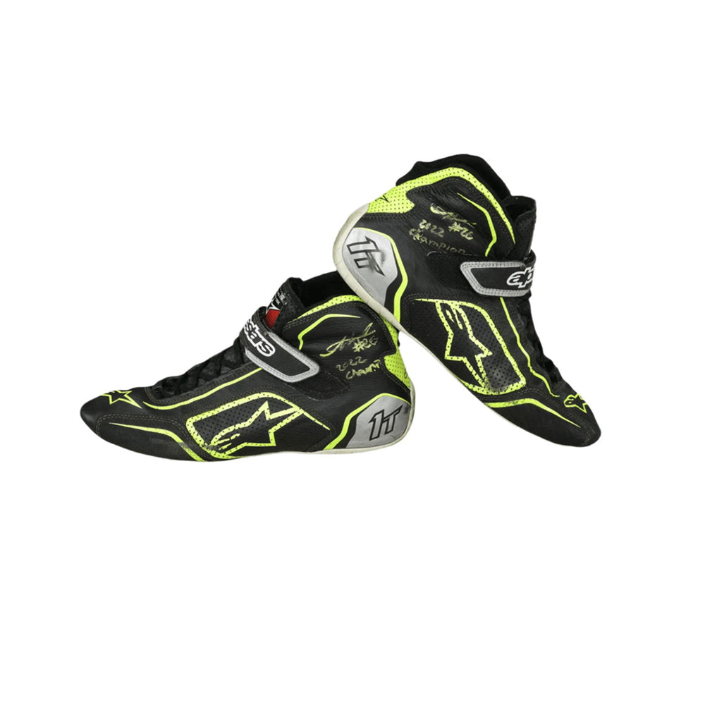 Linus Lunqvist 2022 Championship HMD IndyLights Racing Shoes Endless Racewear