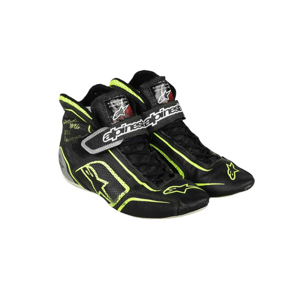 Linus Lunqvist 2022 Championship HMD IndyLights Racing Shoes Endless Racewear
