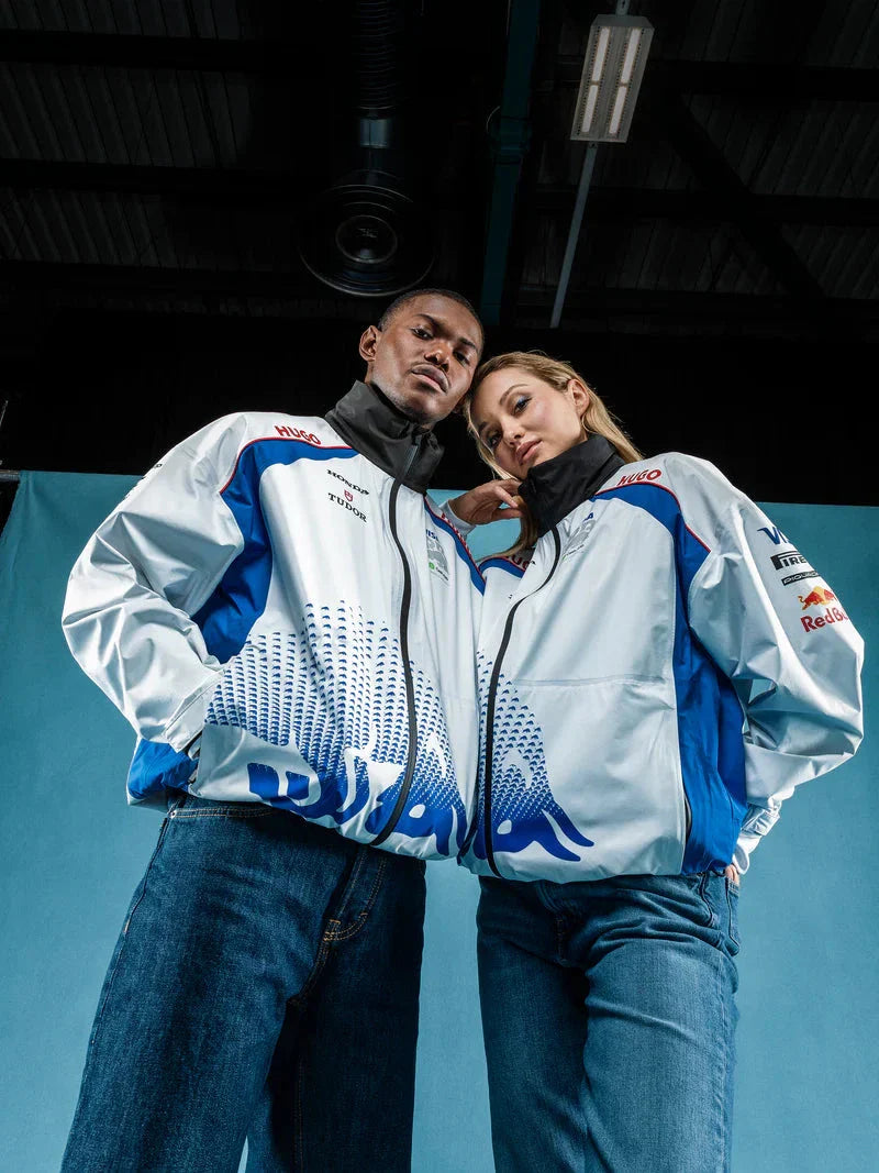 Visa Cash App RB F1 2025 Rain Jacket - White