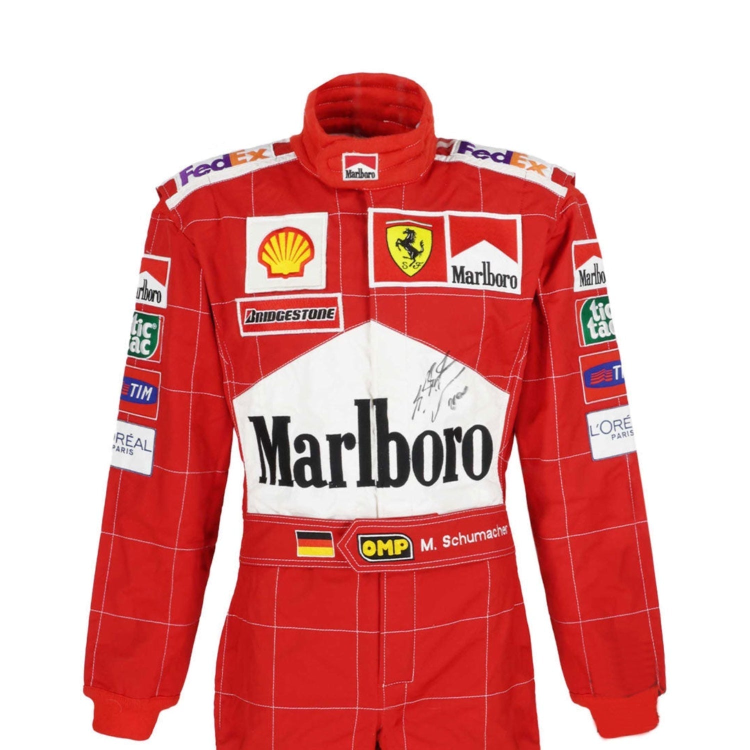 Michael Schumacher 2002 F1 Racing Suit Endless Racewear