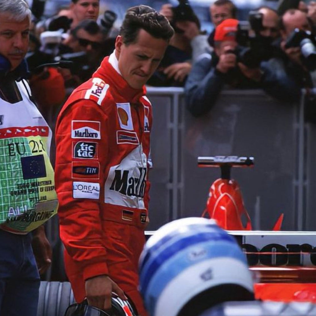 Michael Schumacher 2002 F1 Racing Suit Endless Racewear