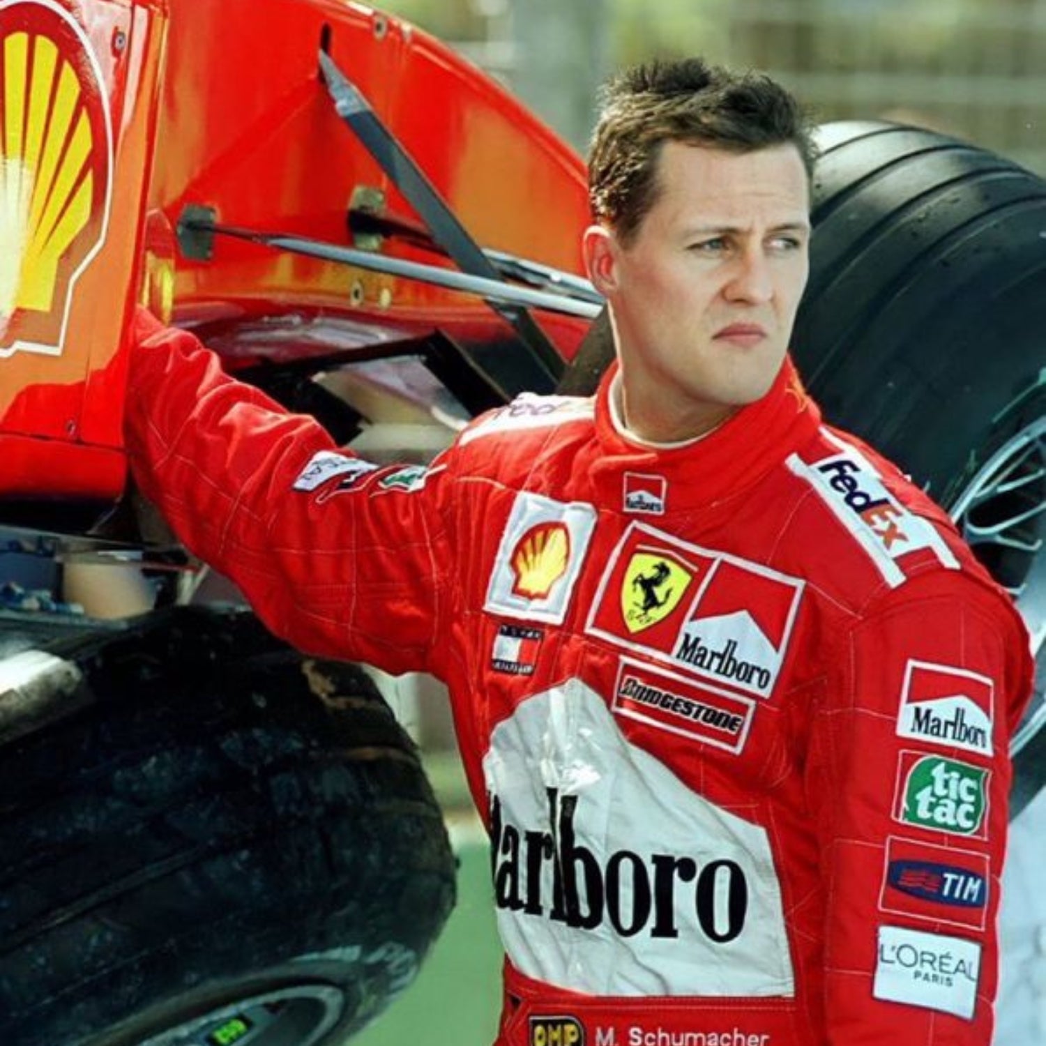 Michael Schumacher 2002 F1 Racing Suit Endless Racewear