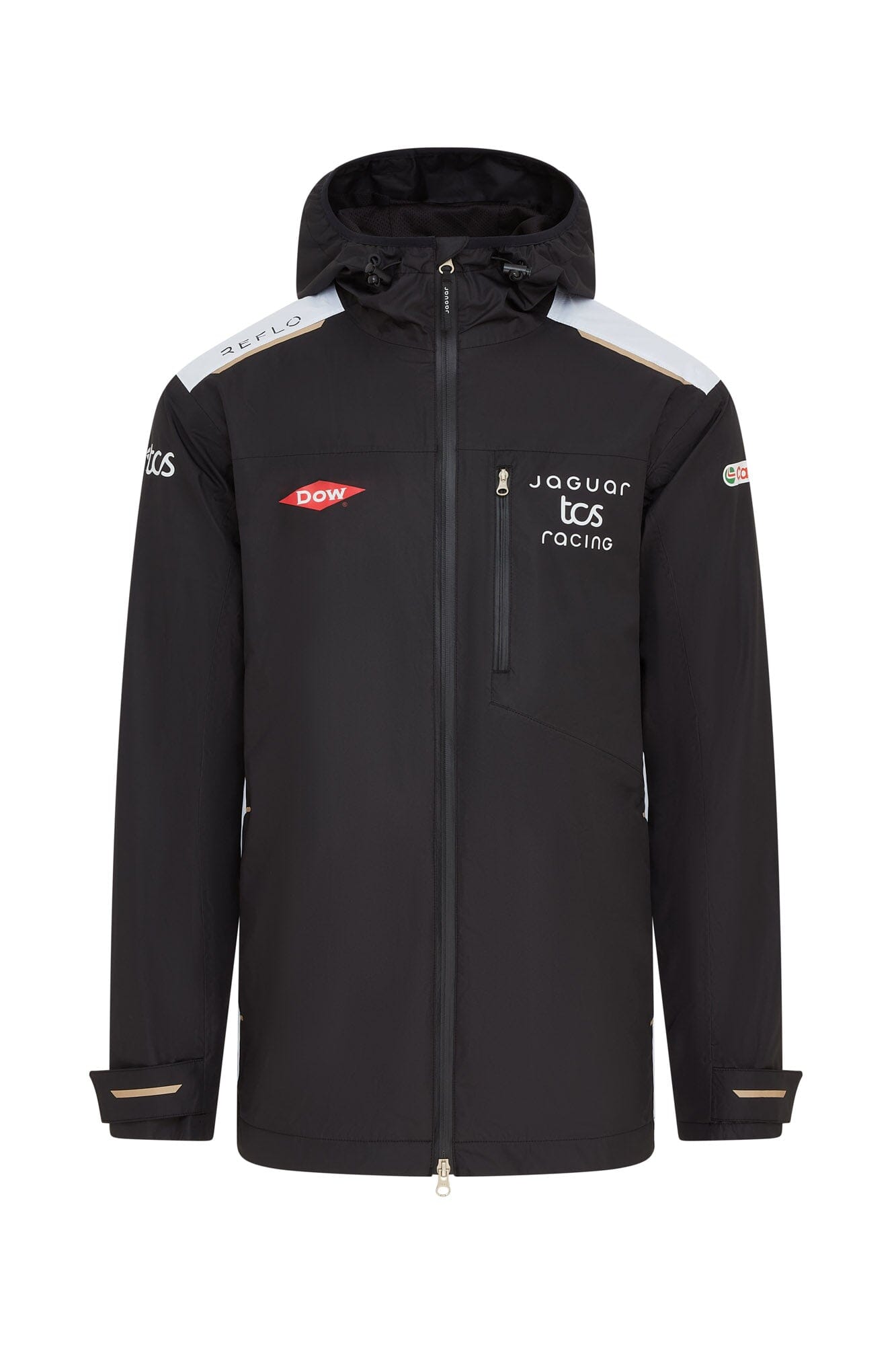 Jaguar Formula E S12 x Reflo Men's Replica Rain Jacket - Black