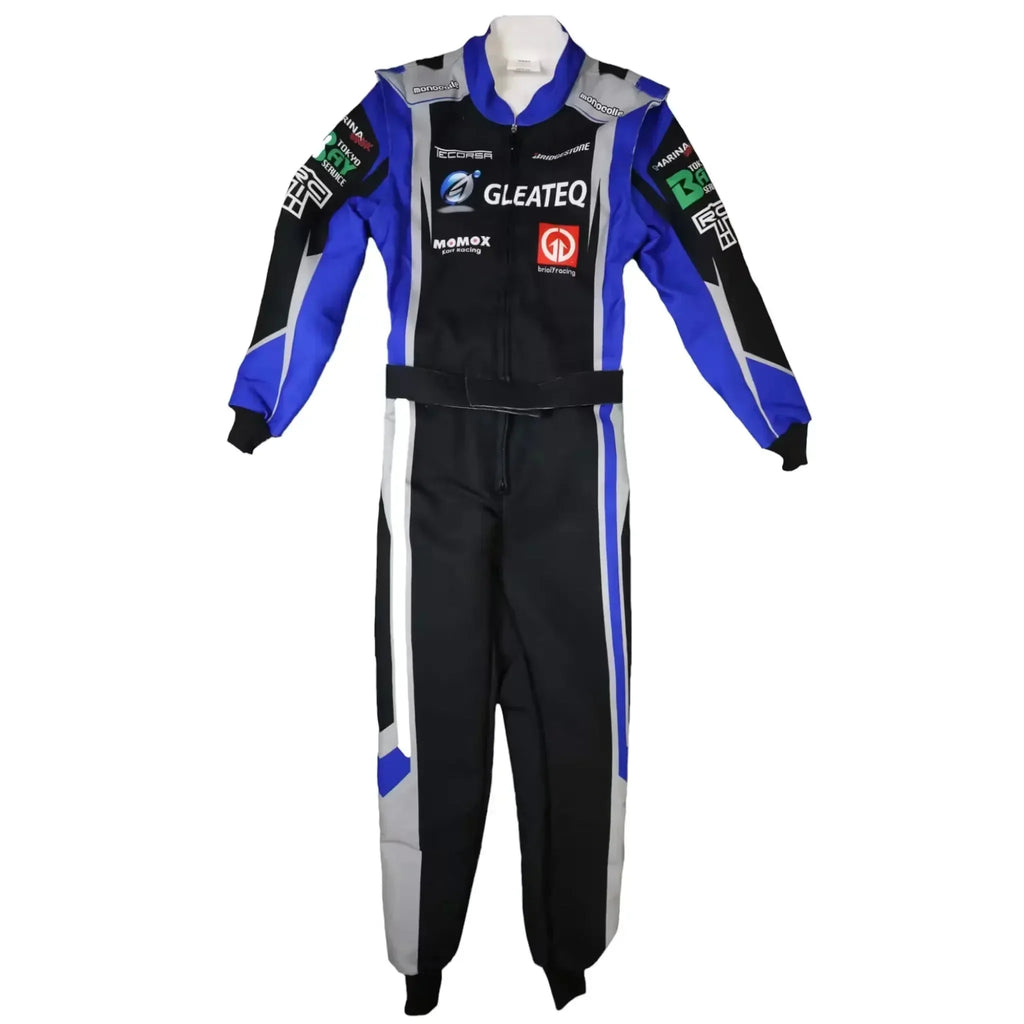 Marina Unik GLEATEQ Black Kart Racing Suits - Endless Racewear