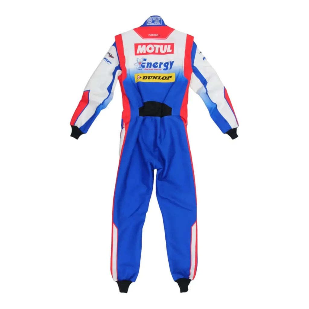 Marina Unik KT Champ Energy Kart Racing Suits DASH RACEGEAR