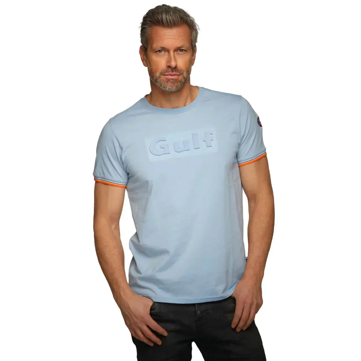 GrandPrix Originals Men's Gulf 3D T-Shirt - Light Blue GrandPrix Originals USA