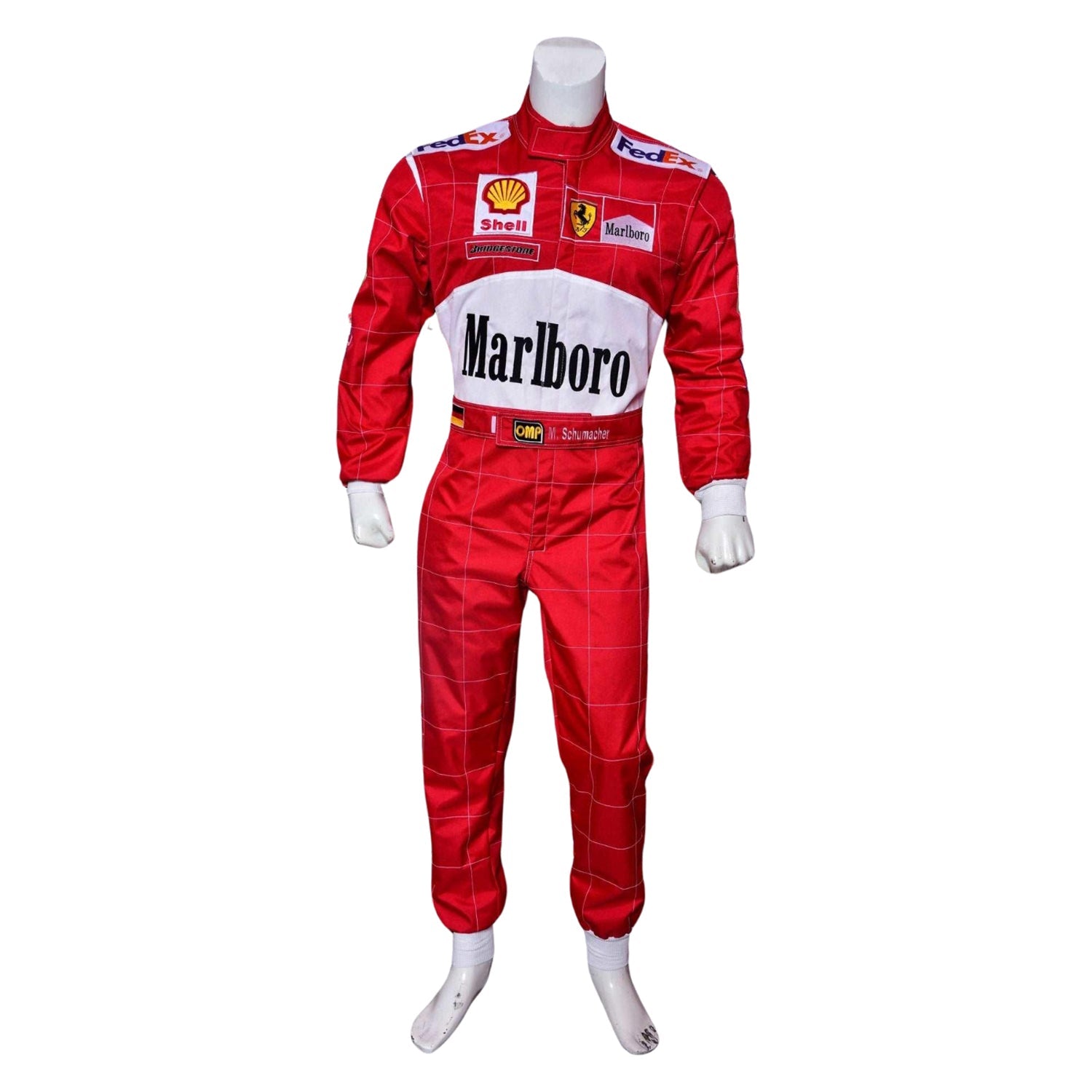 Michael Schumacher 2001 Belgian GP F1 Racing Suit Endless Racewear