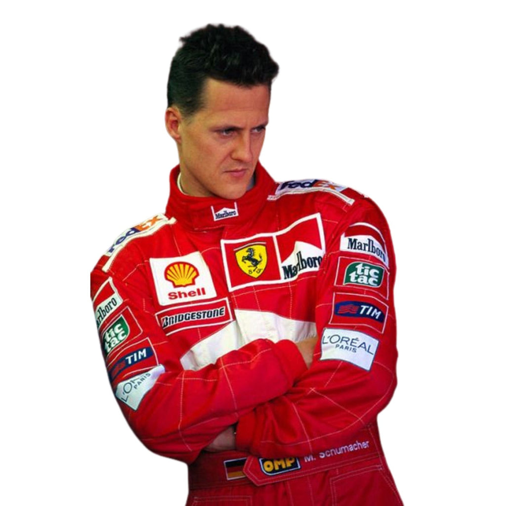 Michael Schumacher 2001 Belgian GP F1 Racing Suit Endless Racewear