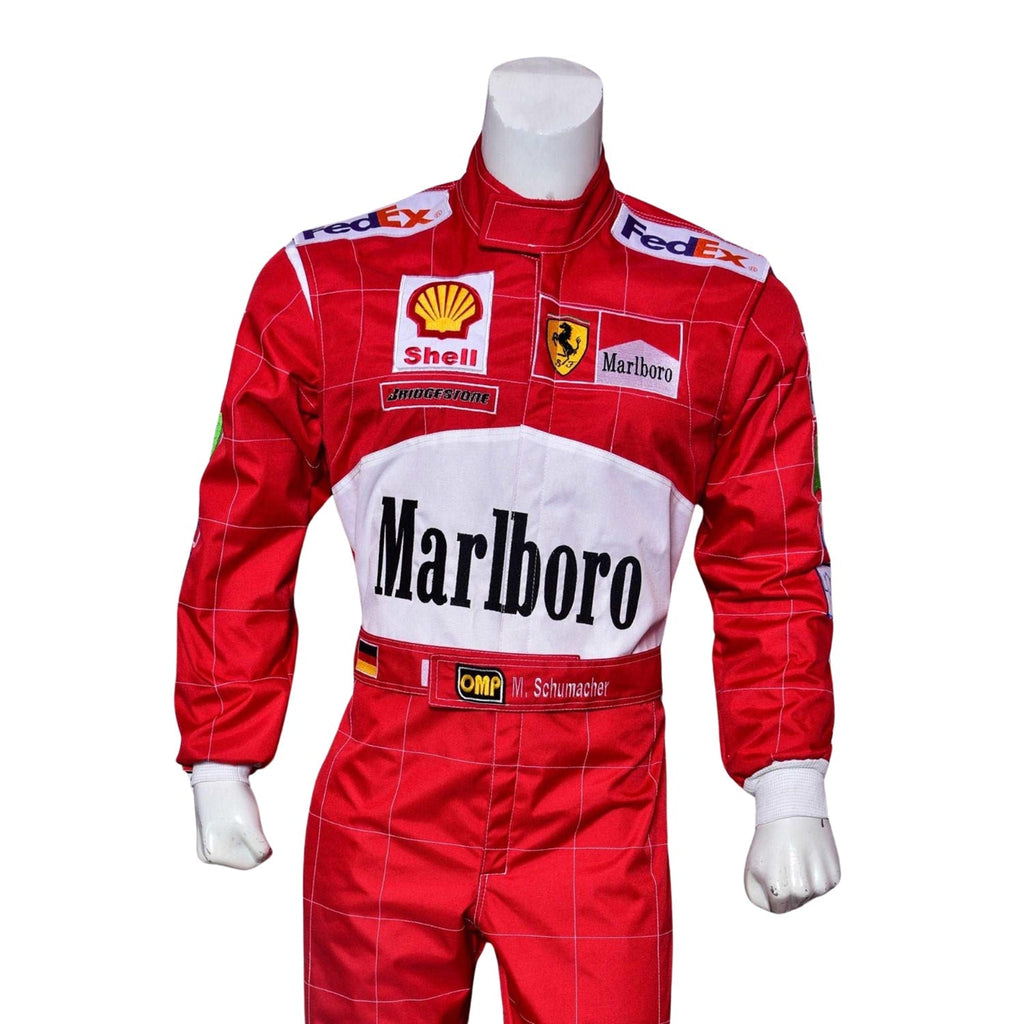 Michael Schumacher 2001 Belgian GP F1 Racing Suit Endless Racewear
