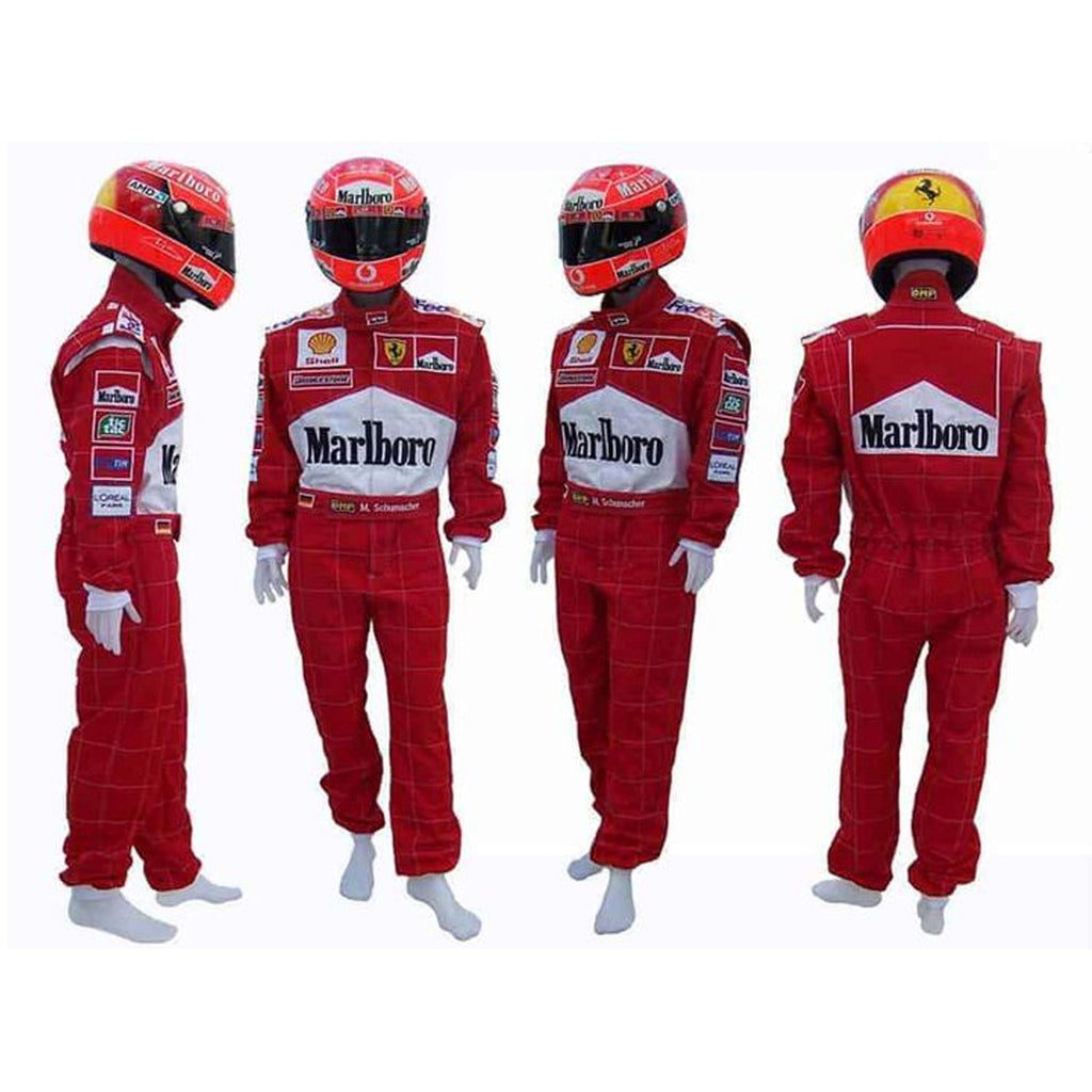 Michael Schumacher 2001 Belgian GP F1 Racing Suit Endless Racewear