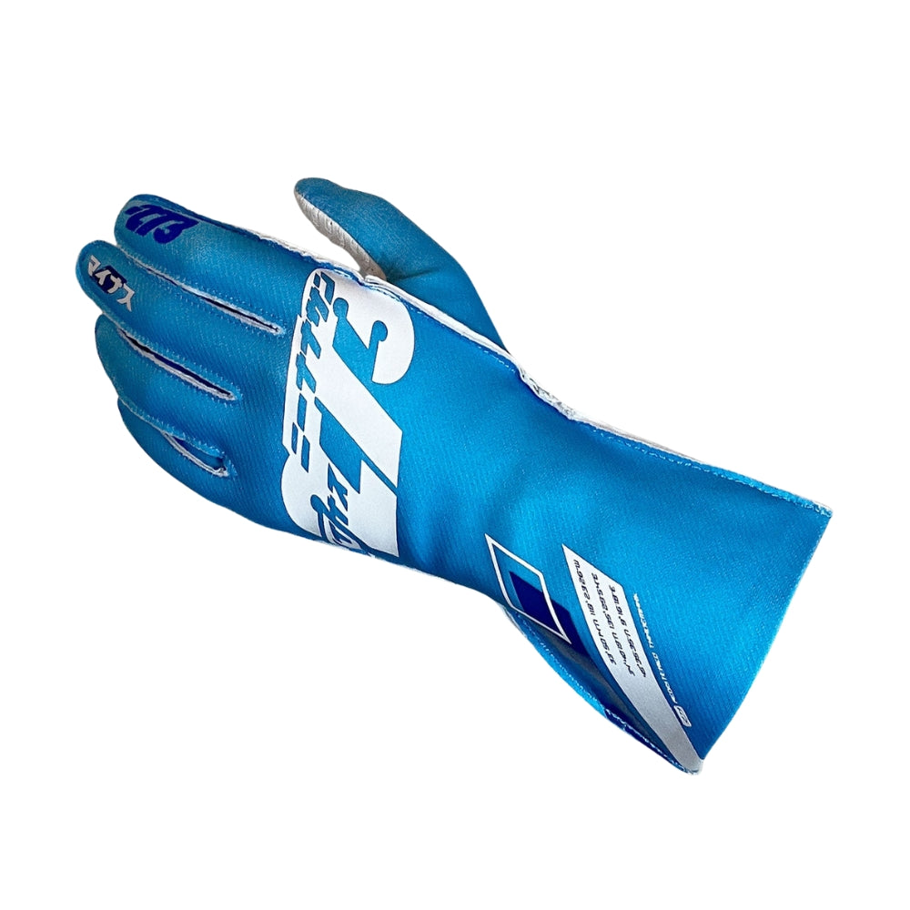 Minus 273 OSAKA Cyan Blue_White Racing Gloves Endless Racewear