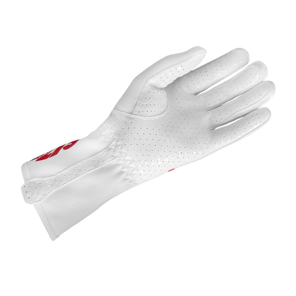 Minus 273 OSAKA White_Red_Silver Racing Gloves Endless Racewear