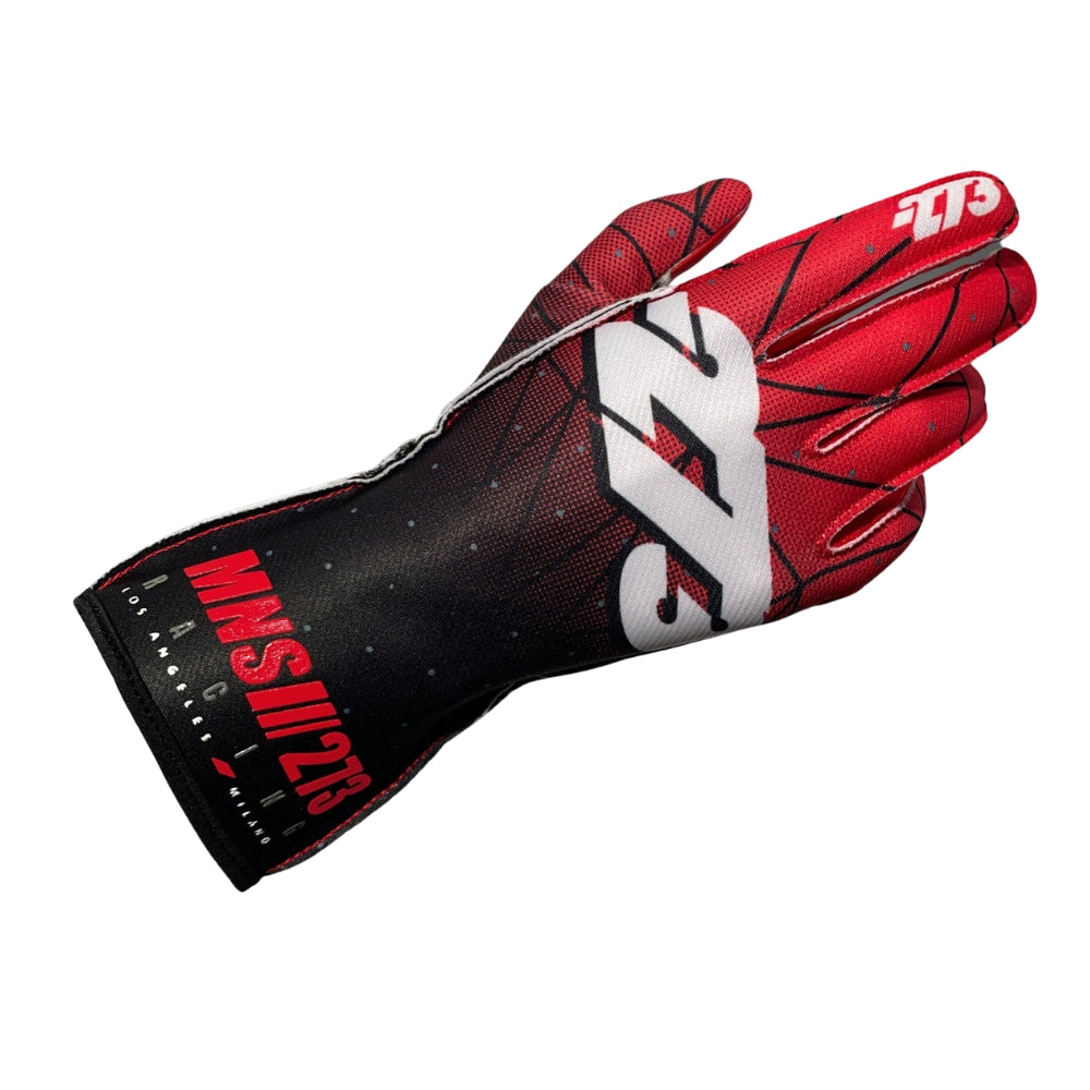 Minus 273 POLY 3 Black_Red_White Racing GLoves Endless Racewear