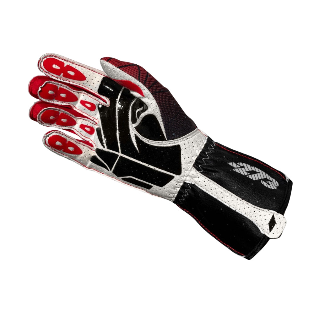 Minus 273 POLY 3 Black_Red_White Racing GLoves Endless Racewear