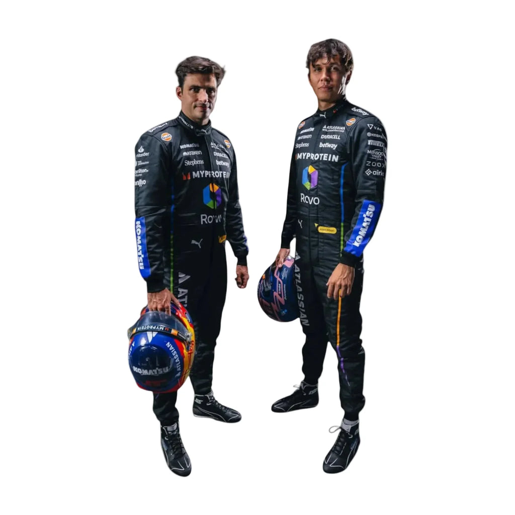 2026 New Williams F1 Team Replica Race Suit Endless Racegear