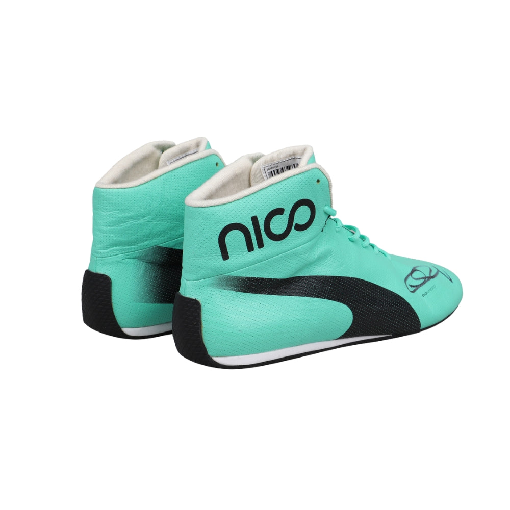Nico Rosberg Signed 2017 Racing Shoes Endless Racewear