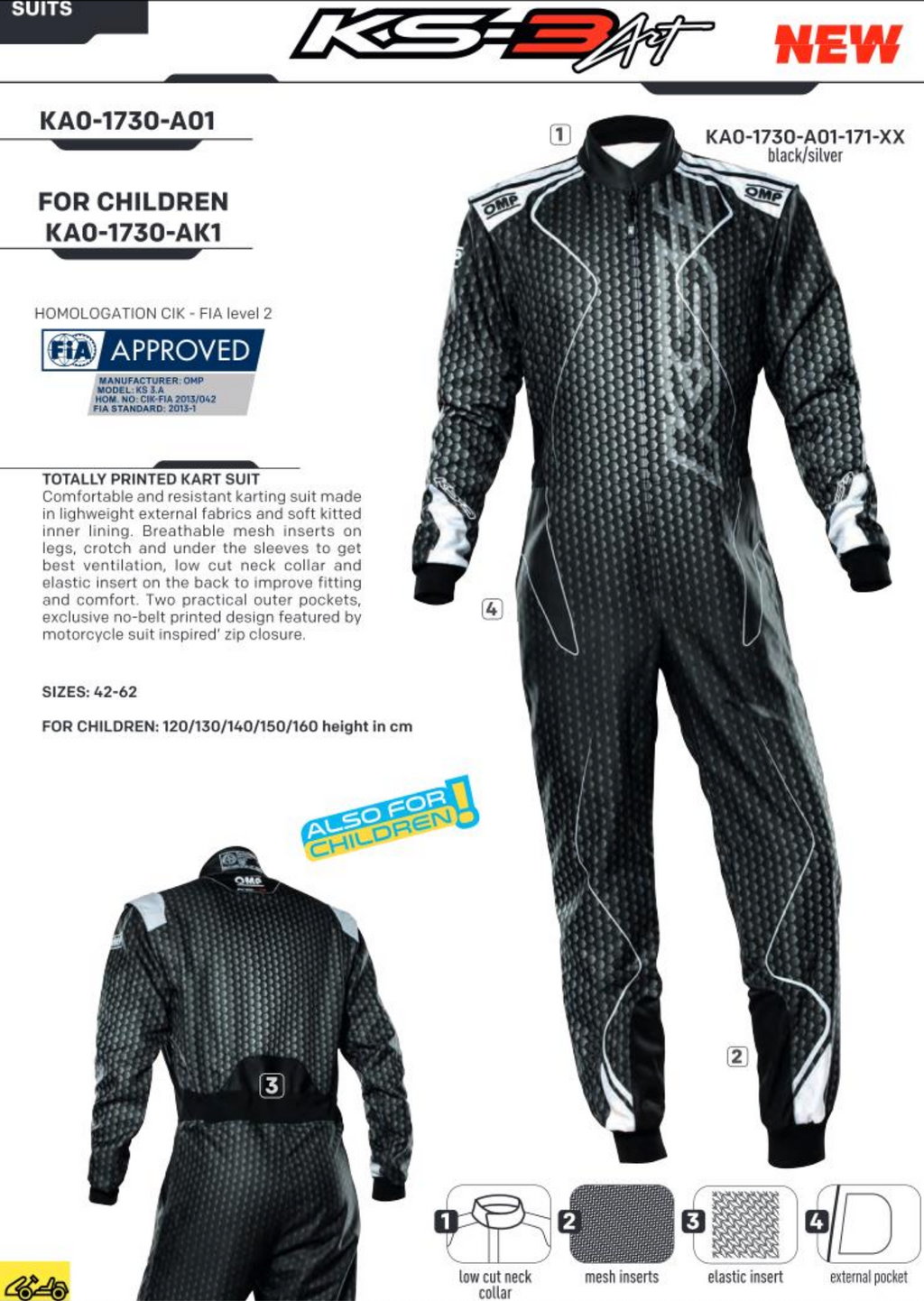 KS-3R Art Karting Racing Suit Endless Racewear