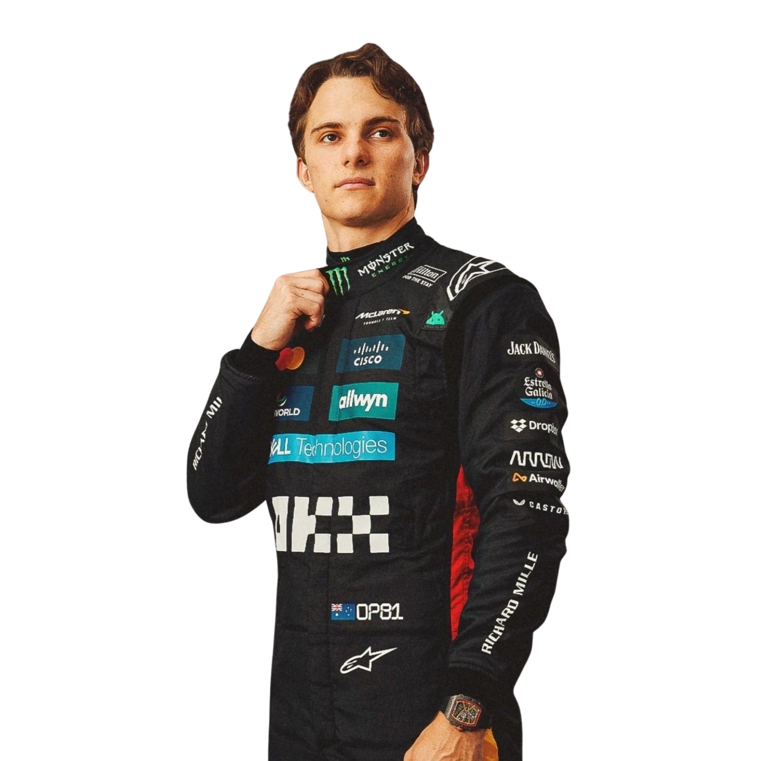 Oscar Piastri 2025 Silverstone British GP F1 Racing Suit Endless Racewear