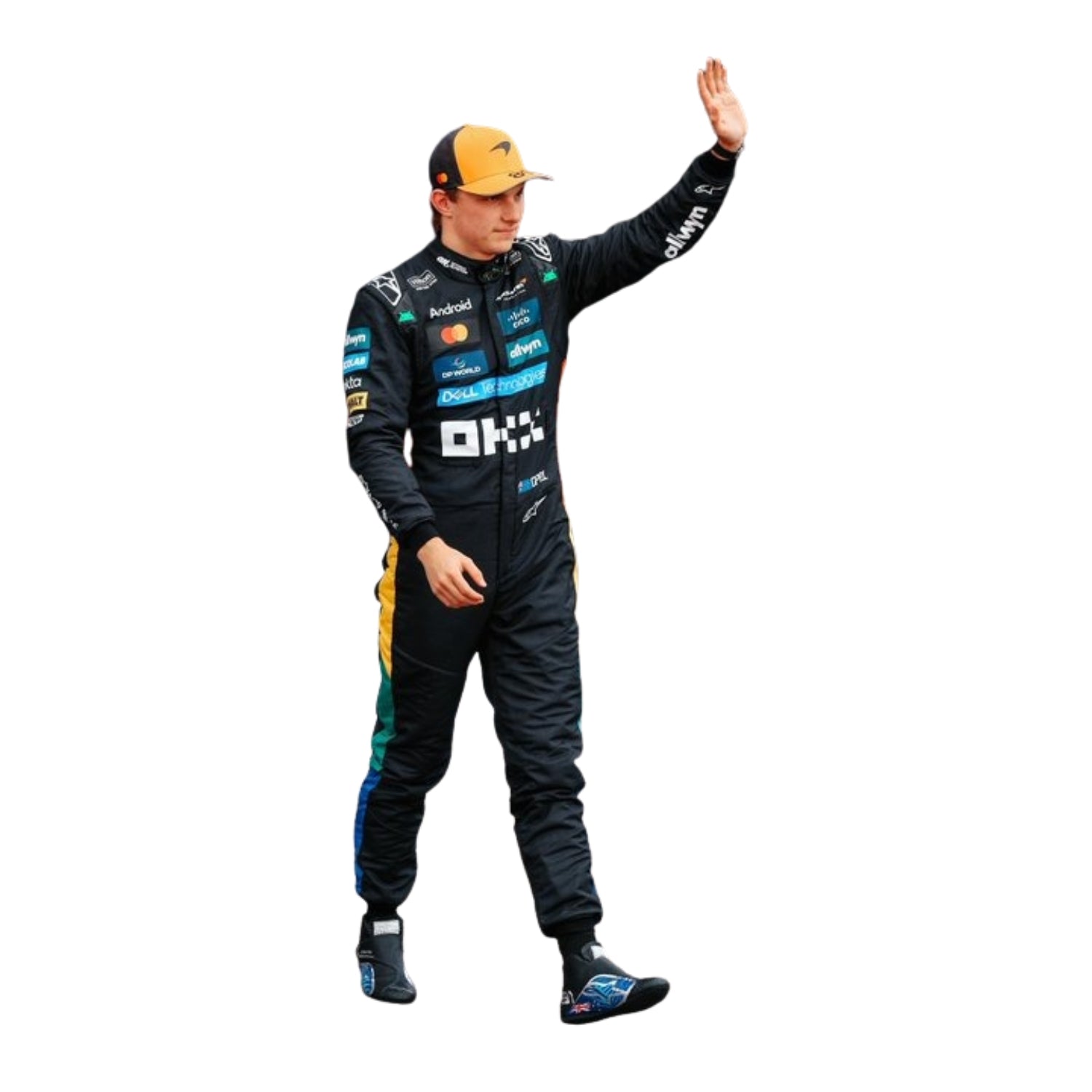 2025 F1 Racing Costume Worn by Lando Norris & Oscar Piastri - Silverstone British GP Endless Racewear