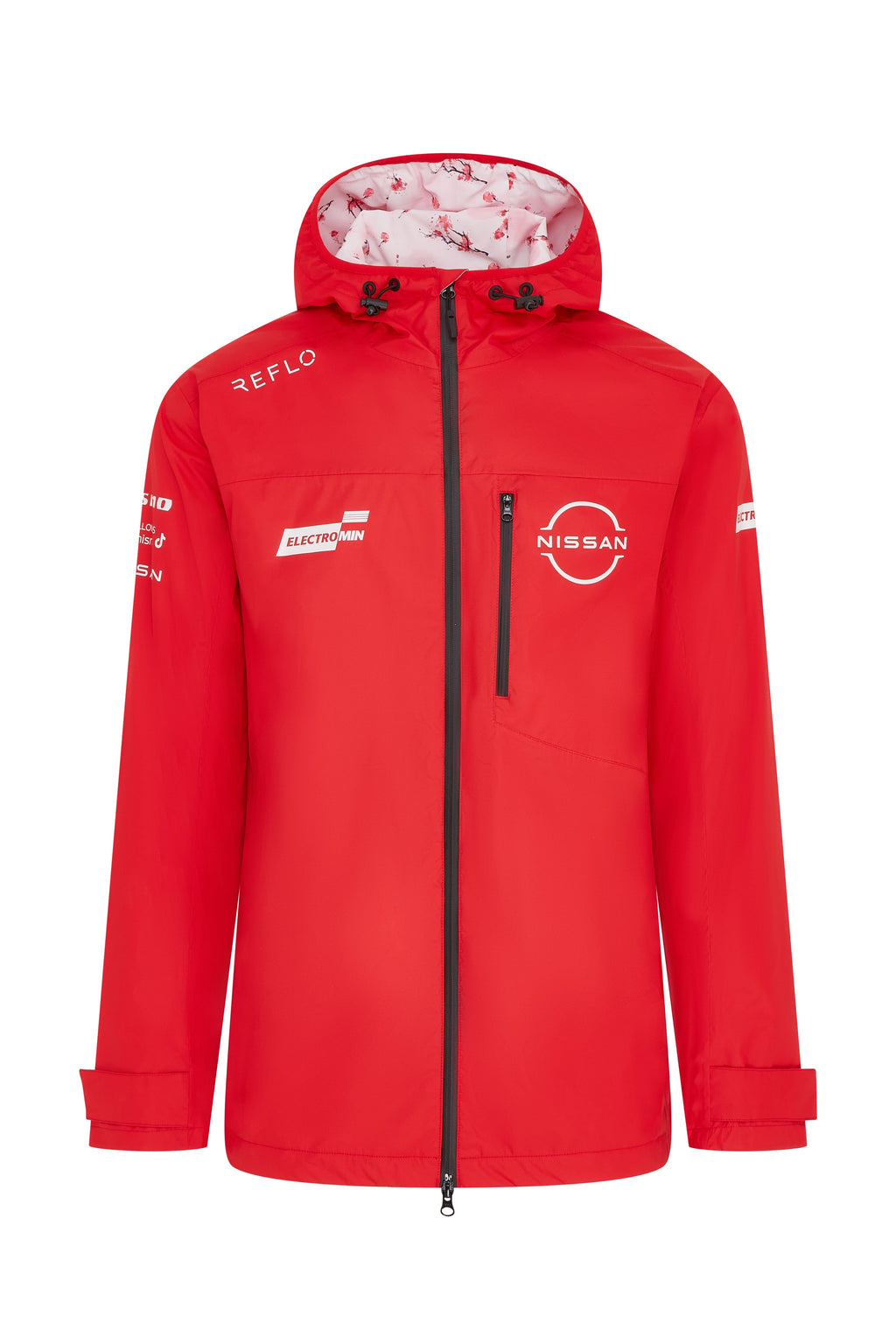 Nissan Formula E S12 x Reflo Rain Jacket - Red