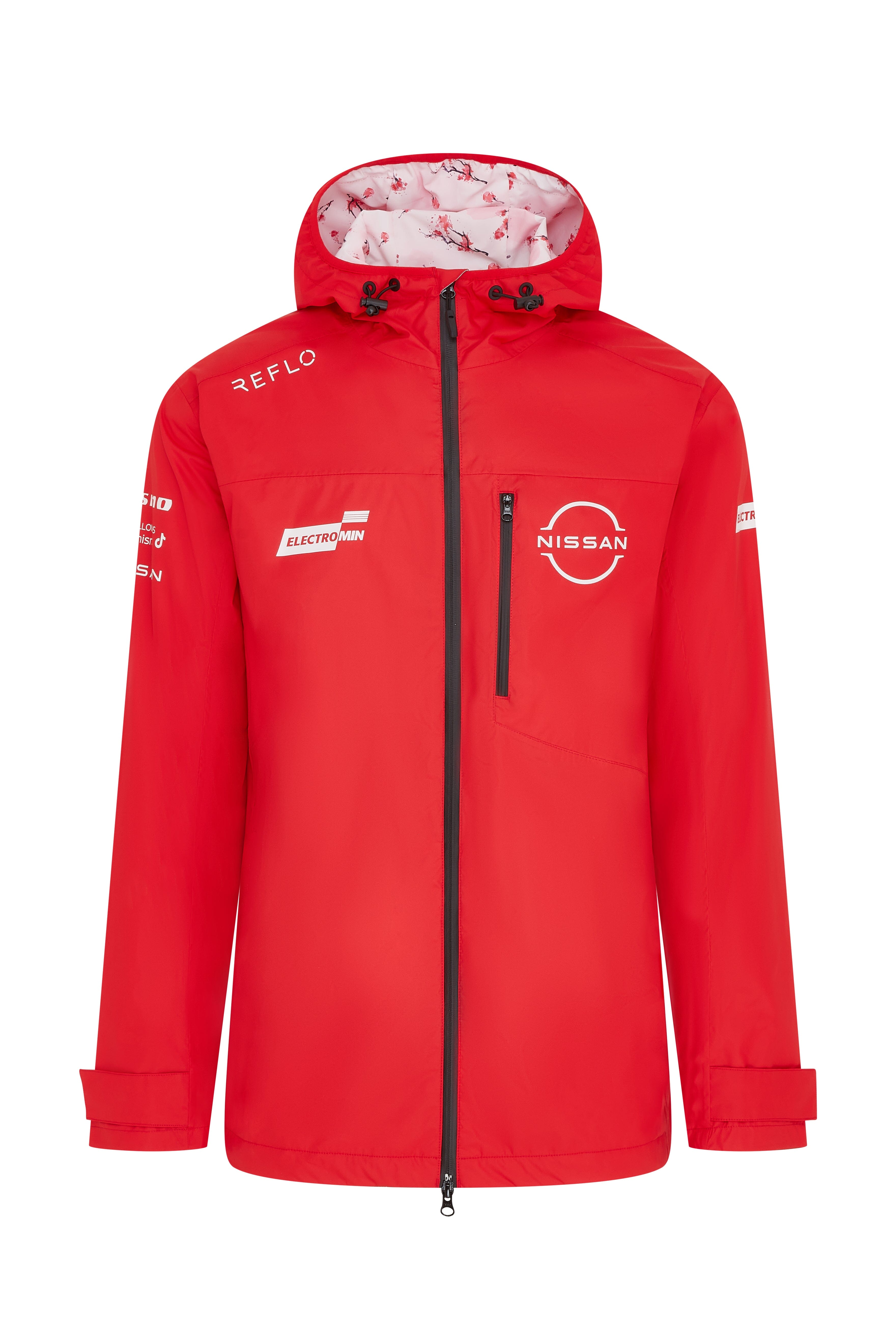 Nissan Formula E S12 x Reflo Rain Jacket - Red