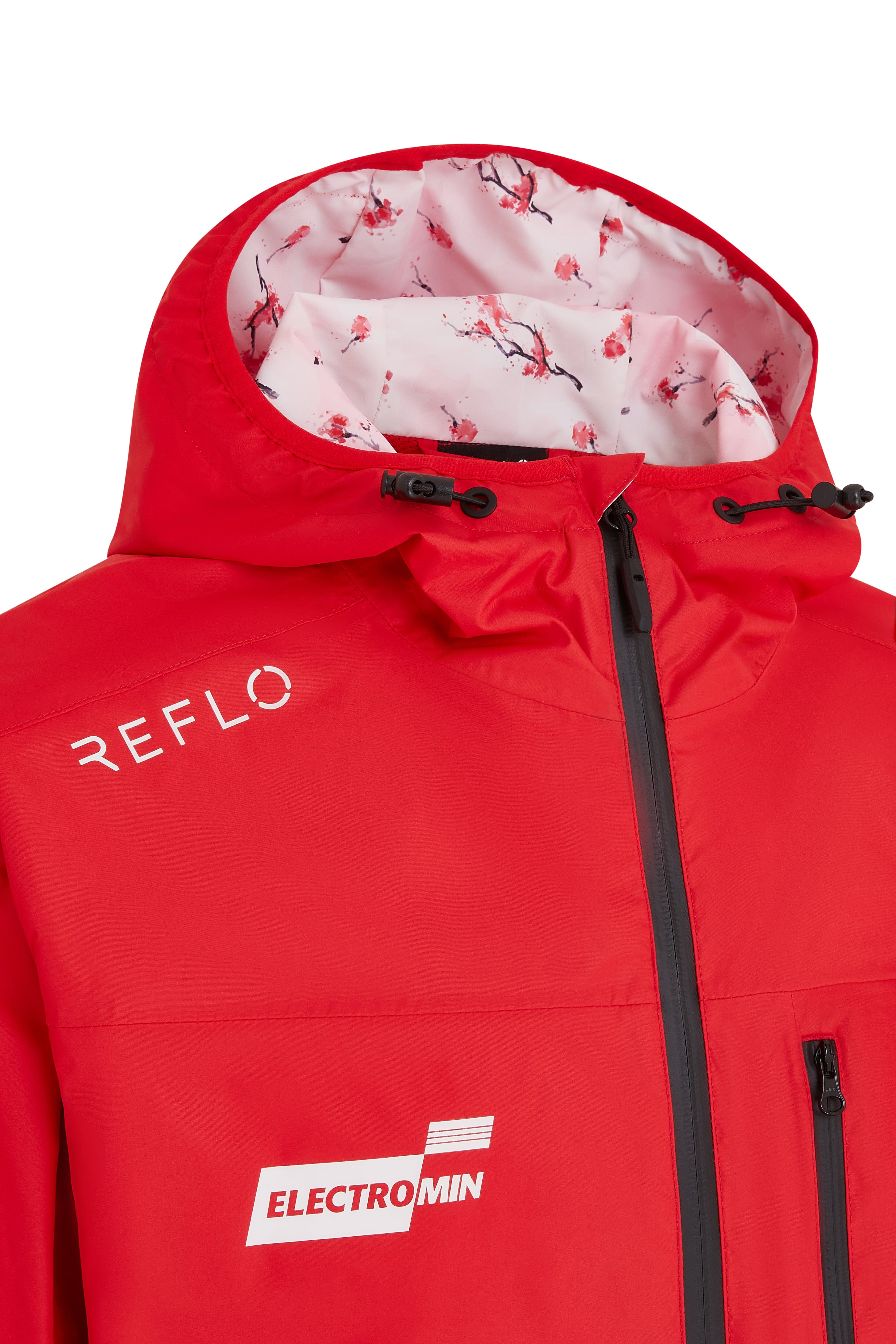 Nissan Formula E S12 x Reflo Rain Jacket - Red