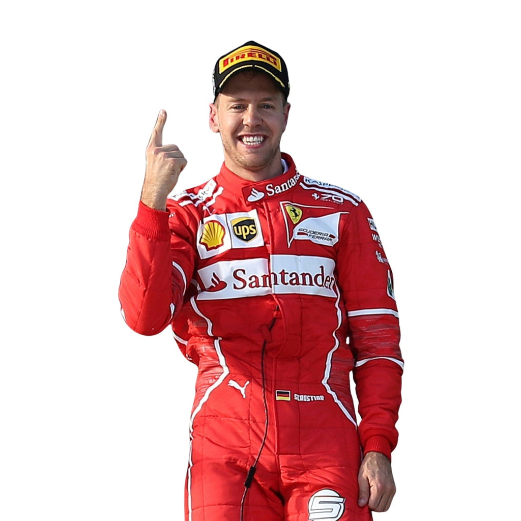 Sebastian Vettel 2017 F1 Racing Suit Endless Racewear