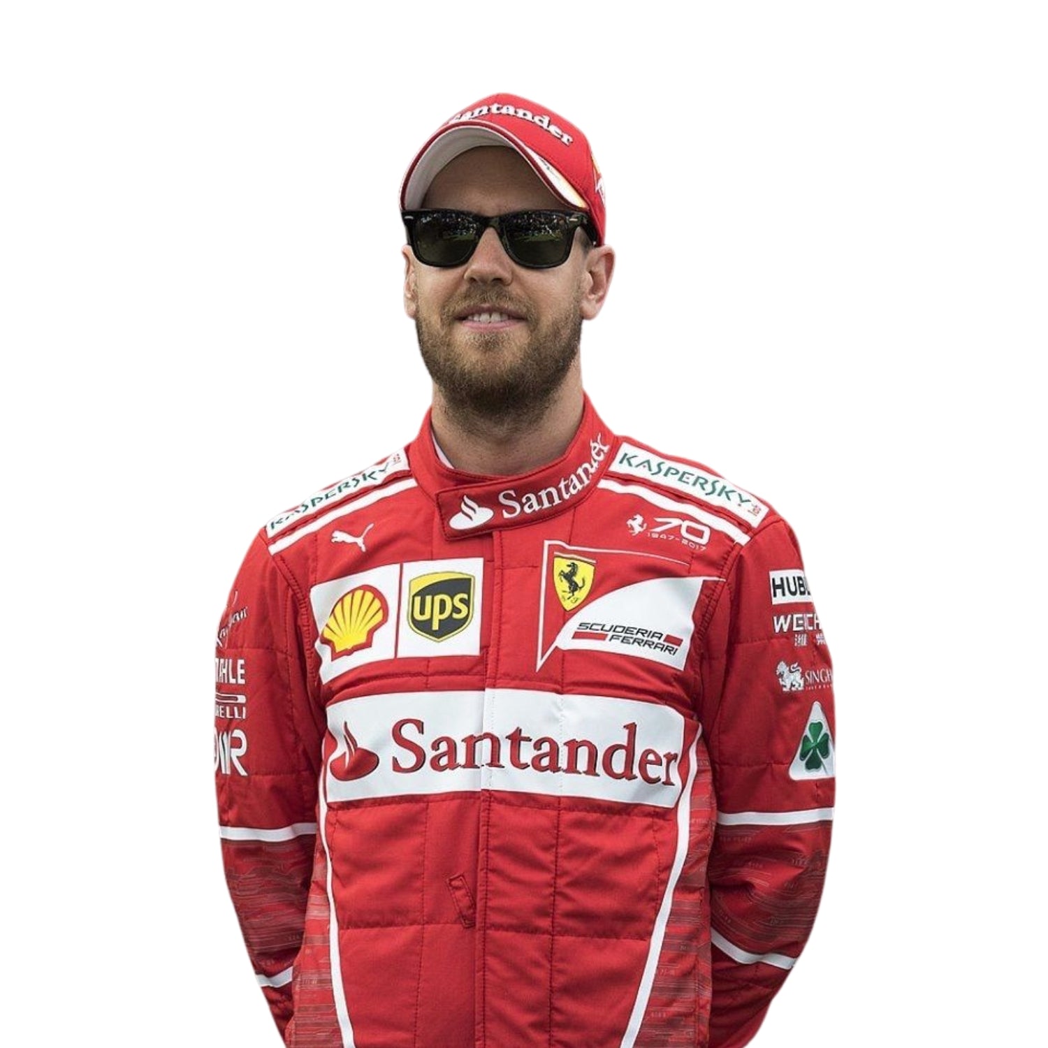 Sebastian Vettel 2017 F1 Racing Suit Endless Racewear