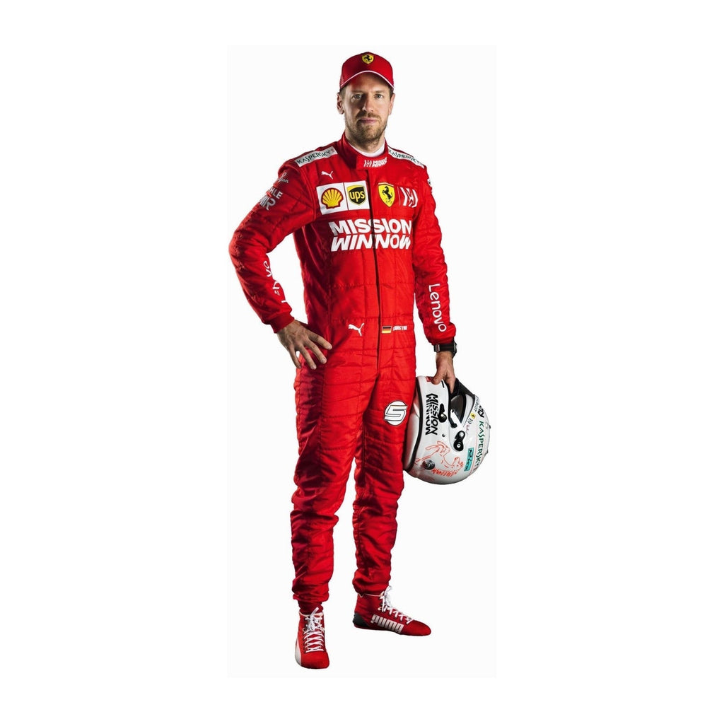 Sebastian Vettel 2019 Brazilian GP F1 Racing Suit Endless Racewear