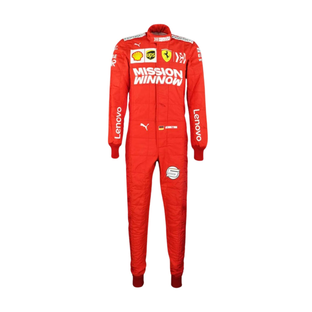 Sebastian Vettel 2019 Brazilian GP F1 Racing Suit Endless Racewear