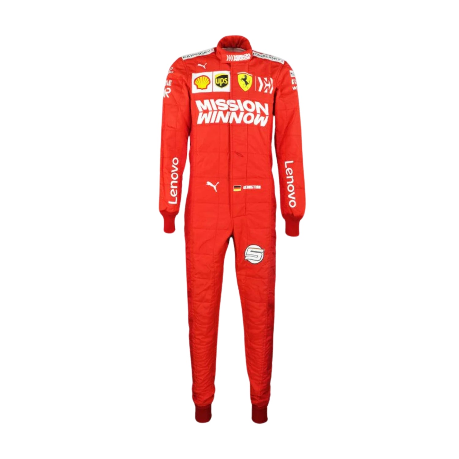 Sebastian Vettel 2019 Brazilian GP F1 Racing Suit Endless Racewear