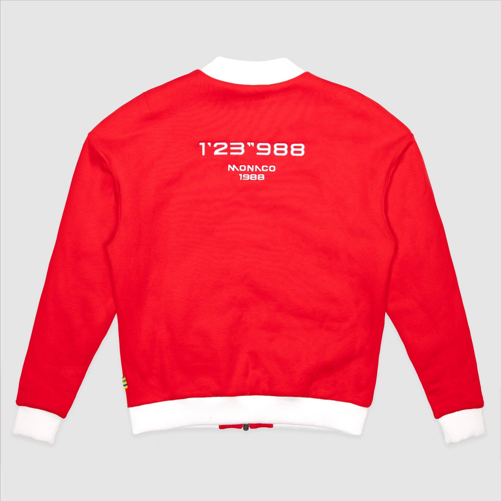 Ayrton Senna F1 x Tag Heuer Varsity Jacket - Red