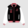 Ayrton Senna F1 Varsity Jacket - Black