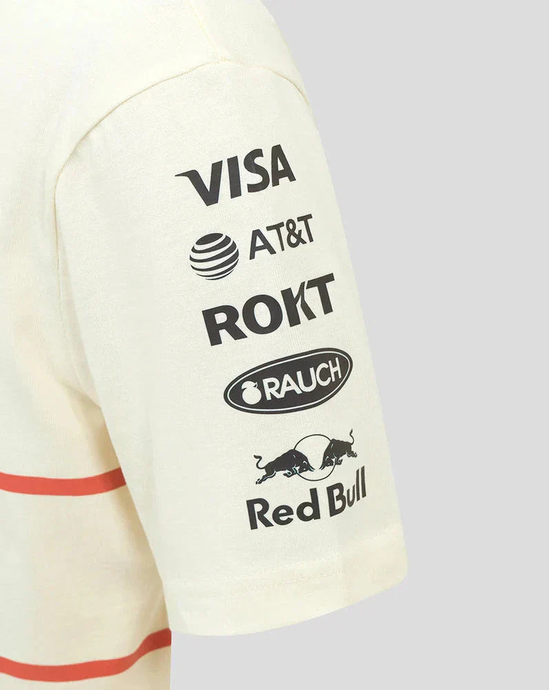 Red Bull Racing F1 Kids Heritage Team T-Shirt -  Youth Egret Endless Racegear