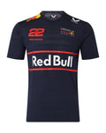 Red Bull Racing F1 Men's 2025 Yuki Tsonoda Team T-Shirt- Navy Endless Racegear