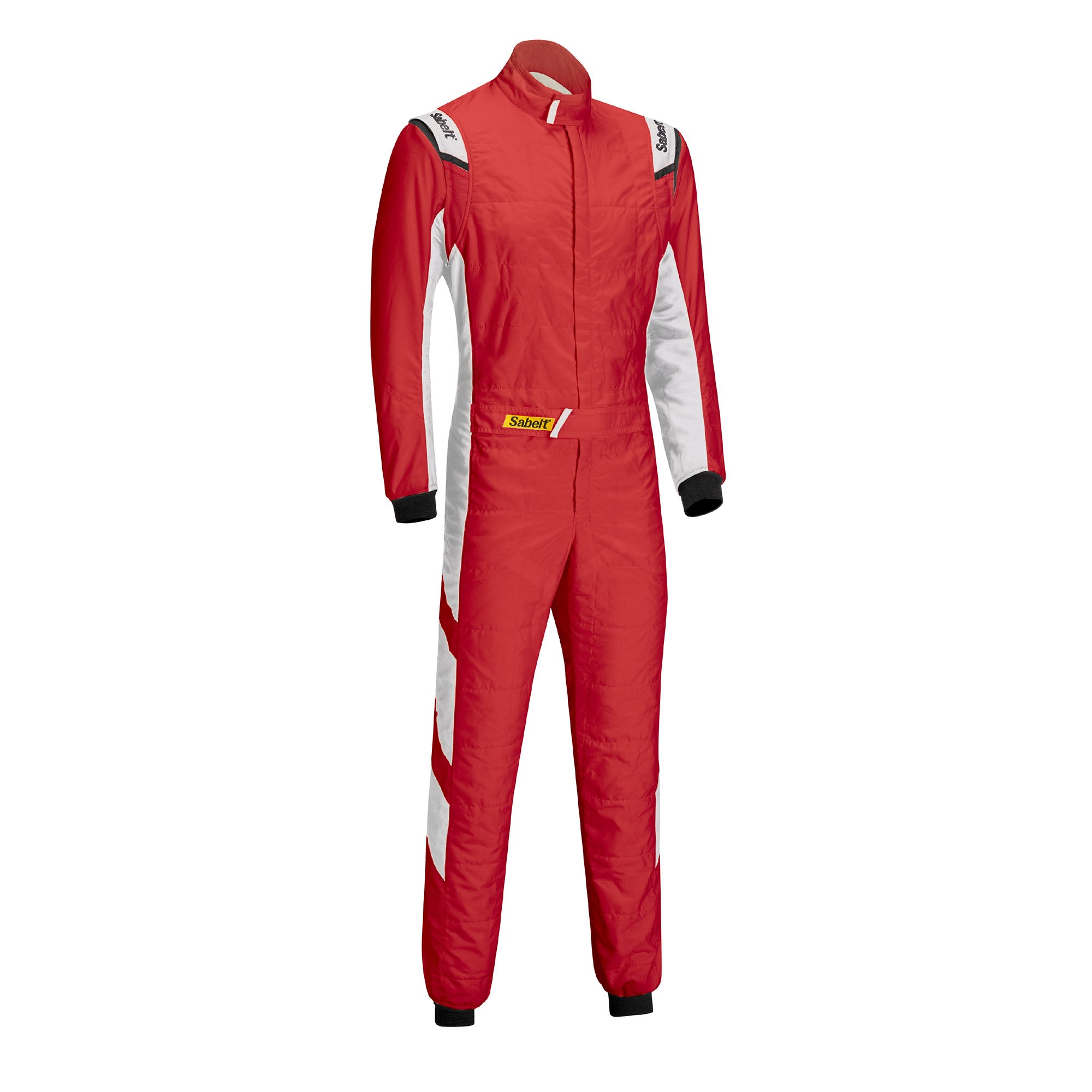 Sabelt Universe TS-8 racing suit, red with contrasting black and white panels