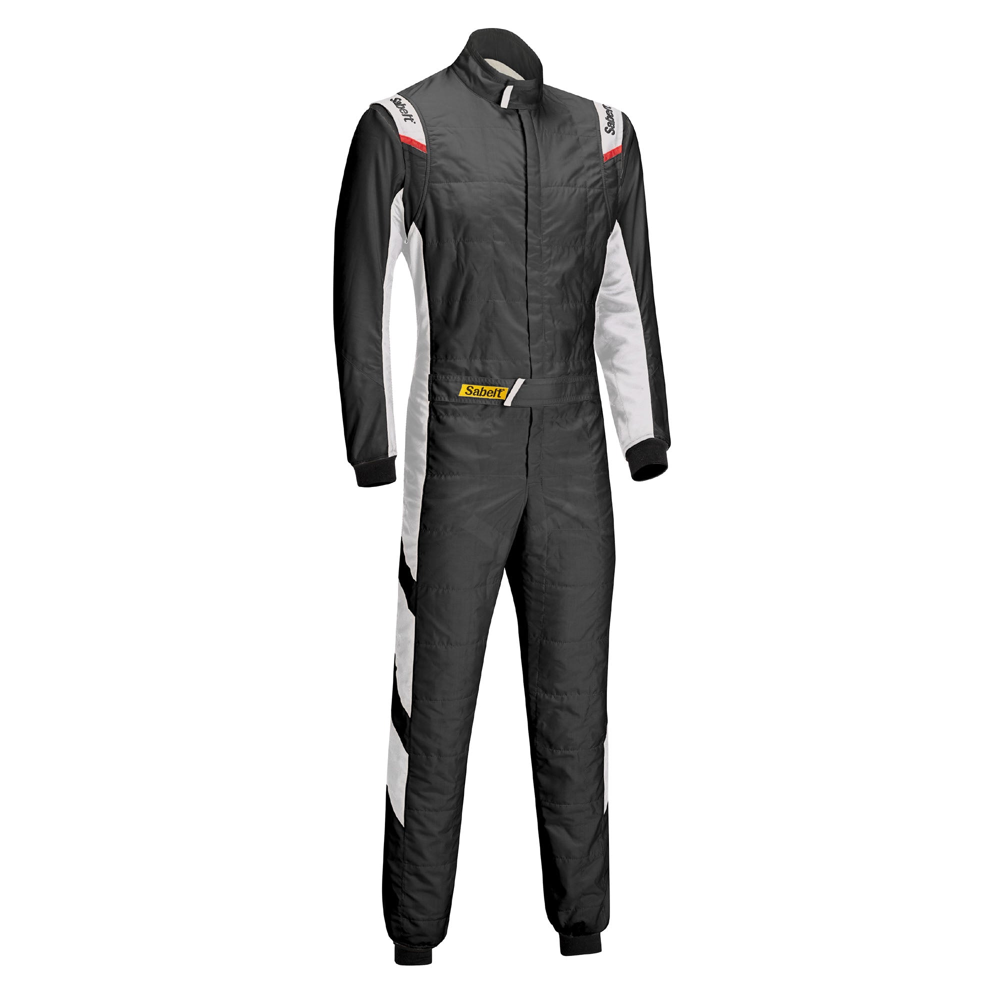 Sabelt Universe TS-8 racing suit, dark gray with black paneling and multicolor details