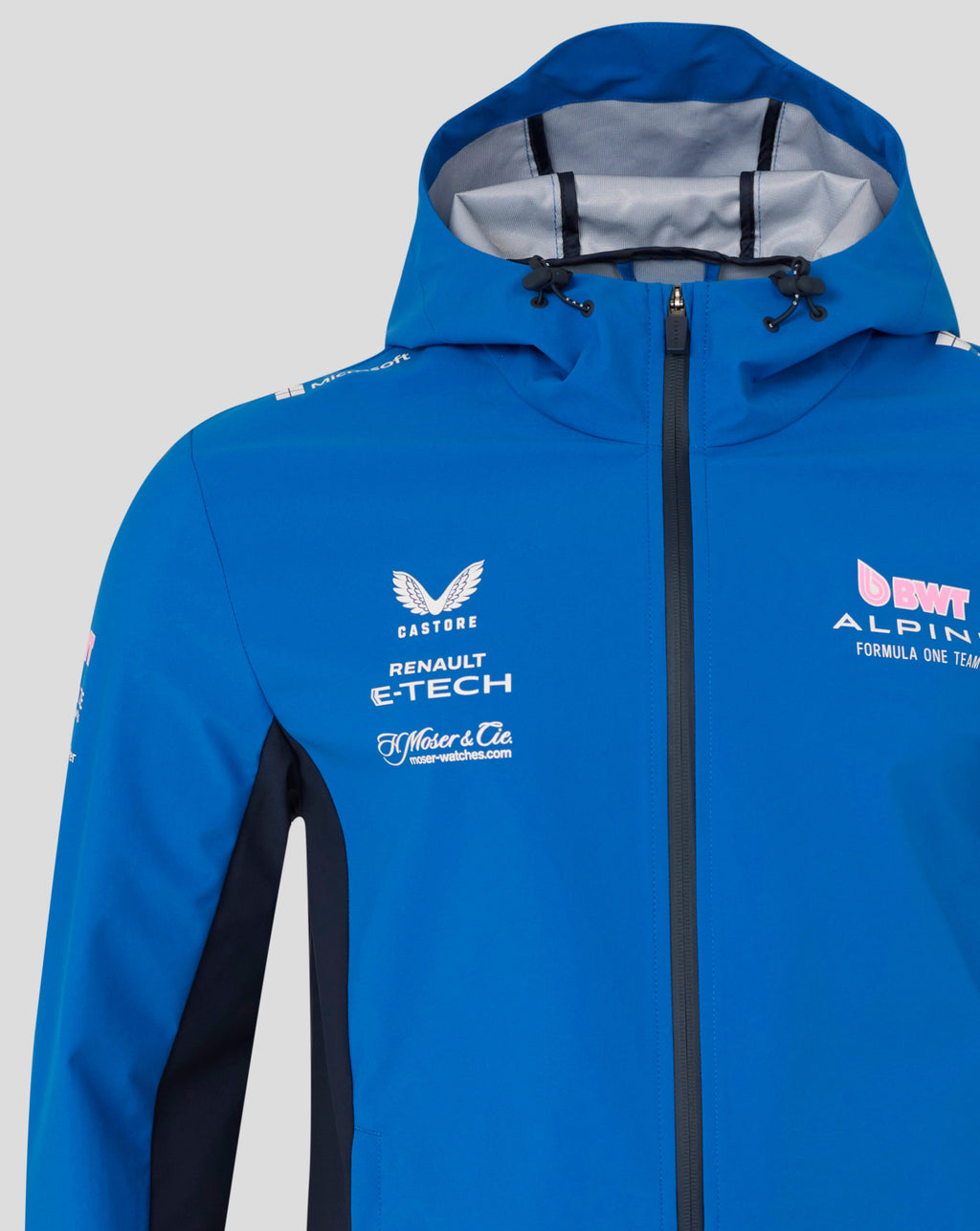 Alpine Racing F1 2025 Team Water Resistant Jacket - Lapis Blue
