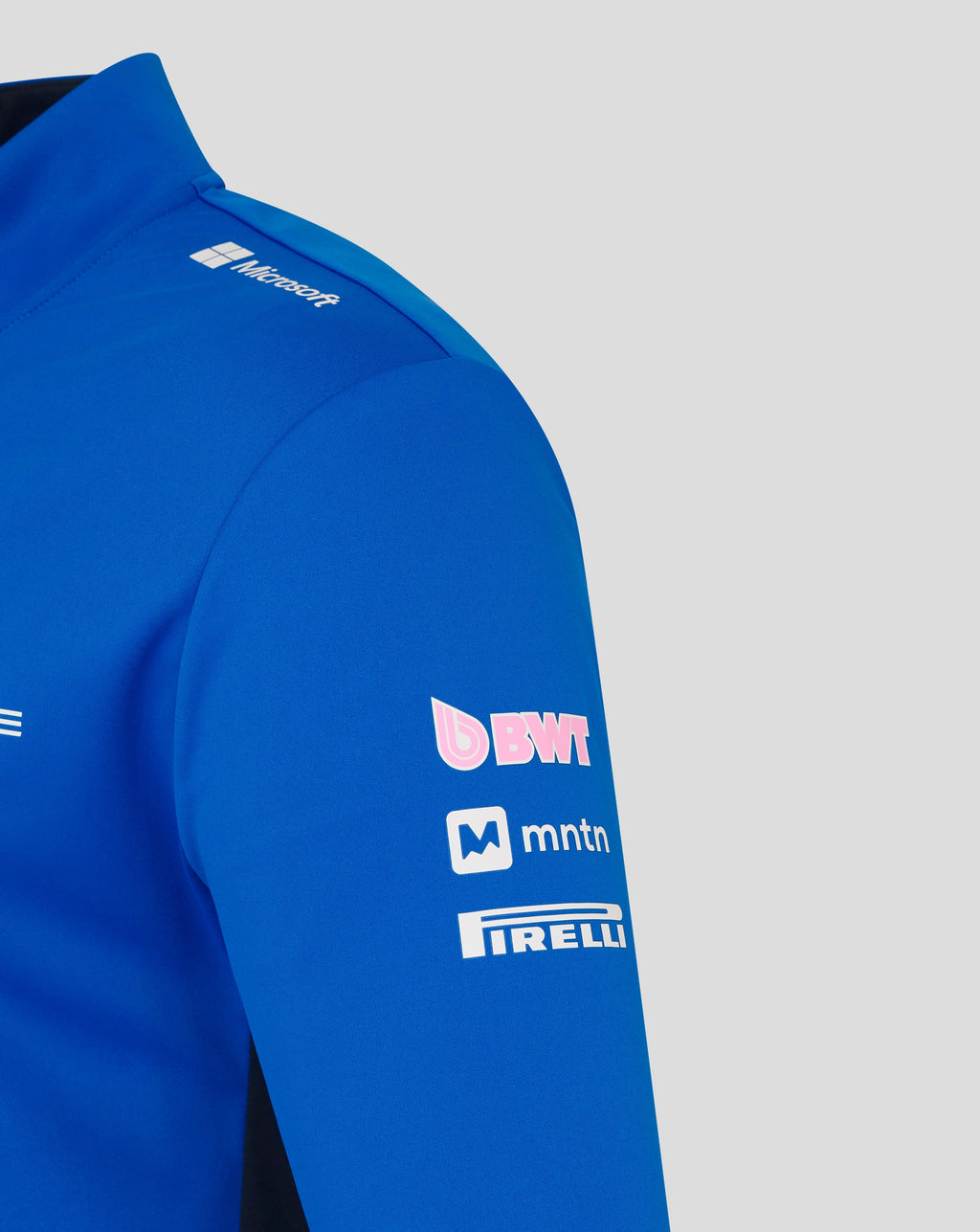 Alpine Racing F1 2025 Team Soft Shell Jacket - Lapis Blue