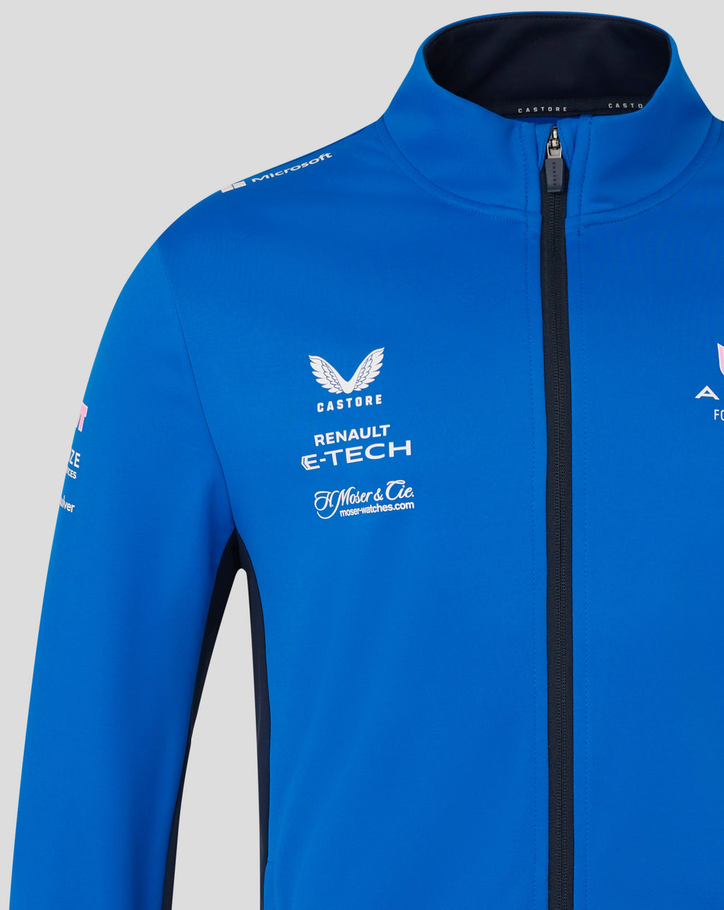 Alpine Racing F1 2025 Team Soft Shell Jacket - Lapis Blue