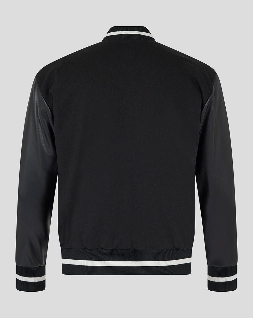 Alpine Racing F1 Dual Brand Bomber Jacket - Black