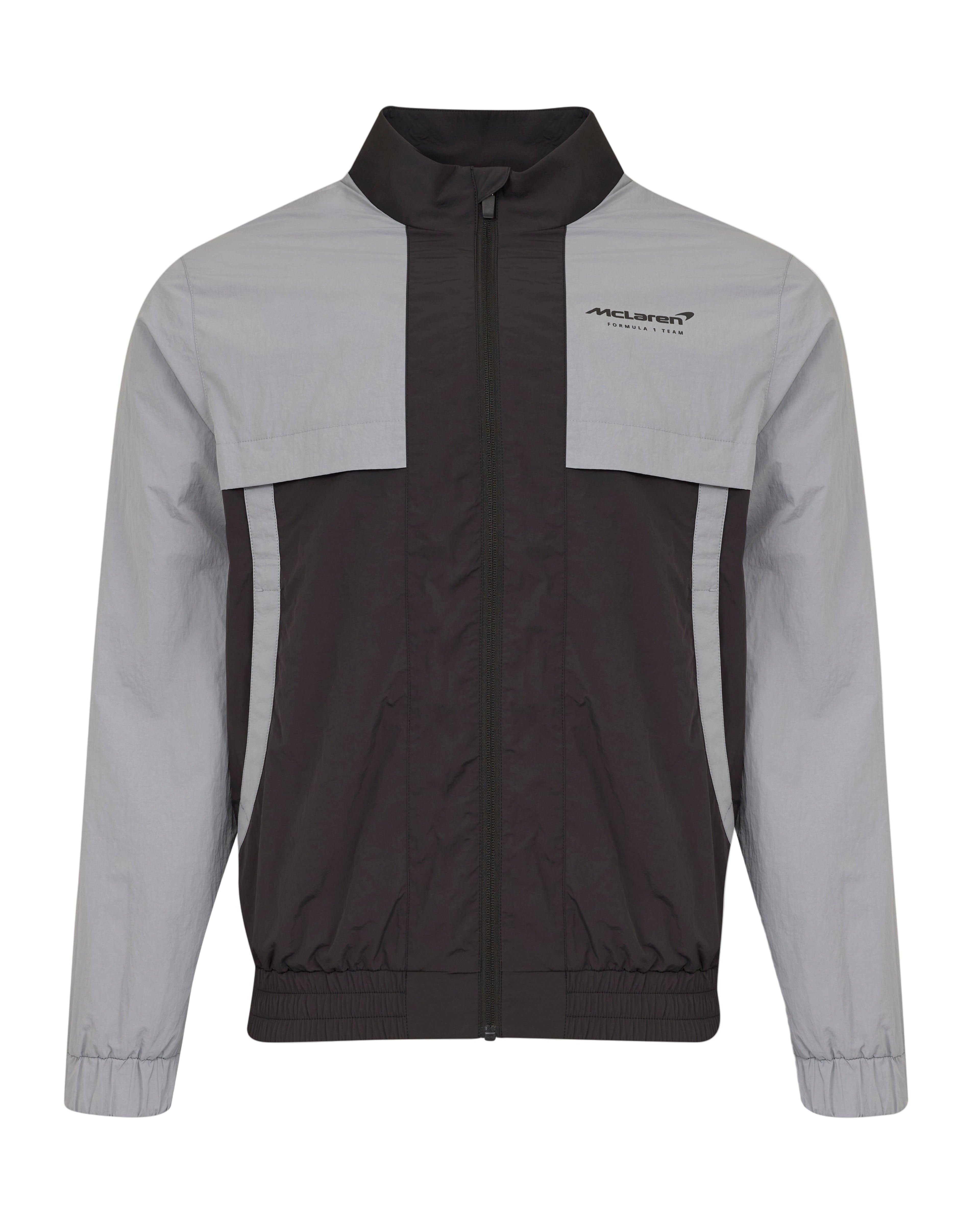 McLaren F1 Night Race Nylon Bomber Jacket - Gray