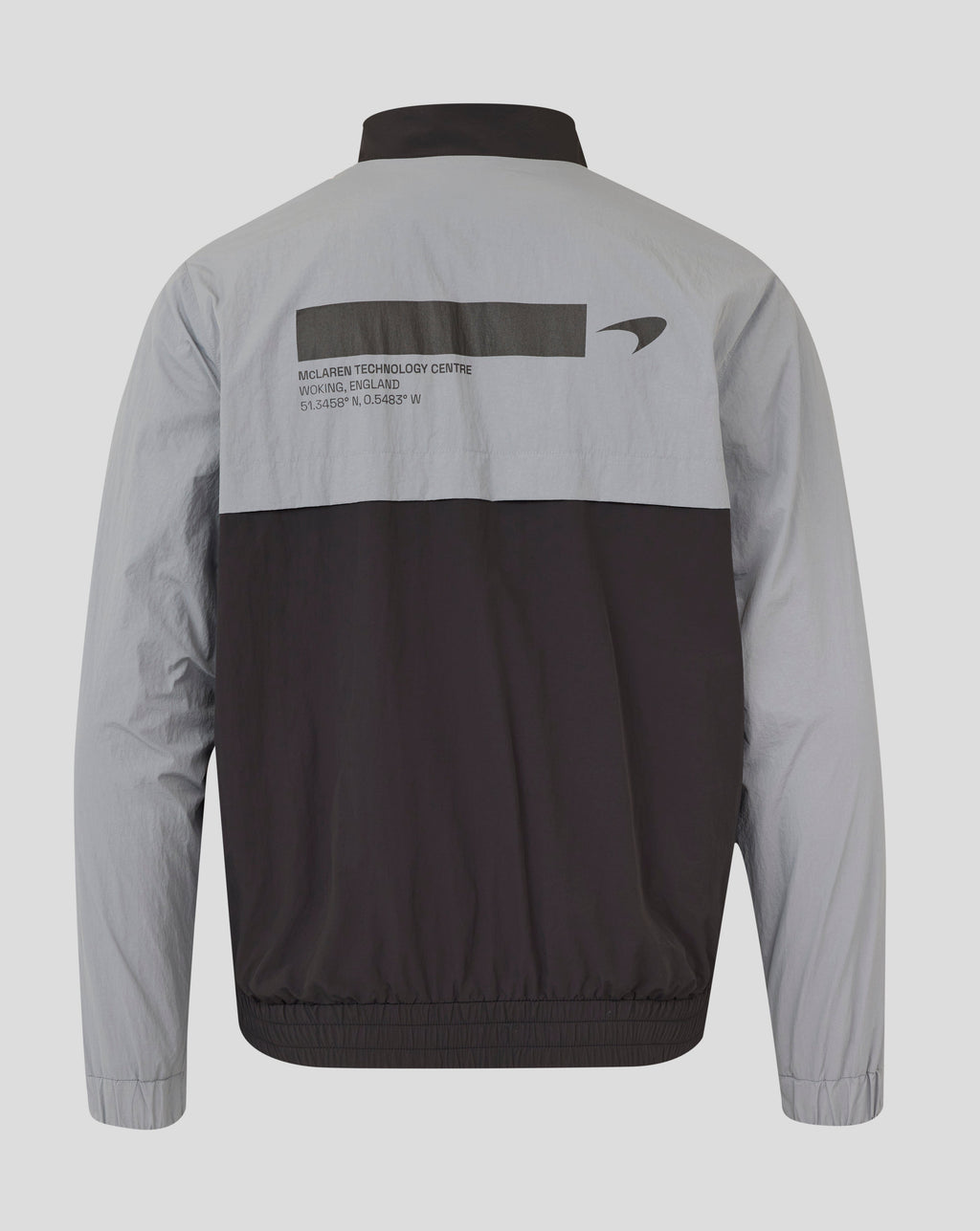 McLaren F1 Night Race Nylon Bomber Jacket - Gray